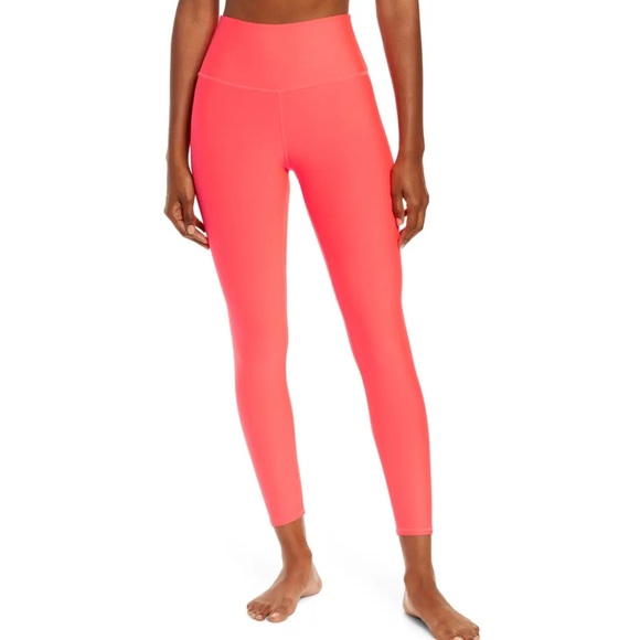 ALO Yoga Pants - NEW ALO YOGA Airlift High Waist 7/8 Leggings In Pink Lava - Large